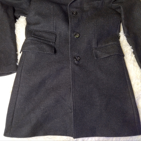 J.Lindeberg Men's Wolger CL Rock Wool-Blend Coat Size 48 - Picture 4 of 16
